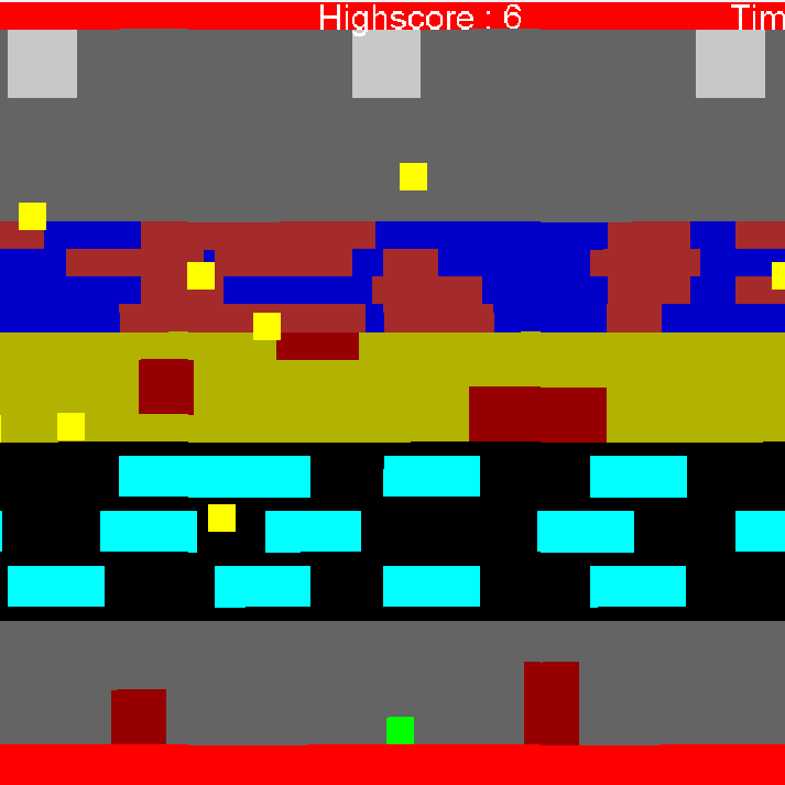 Jeu Frogger